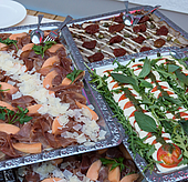 Auswahl von kalten Buffet