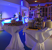 Schoko Fondue im Oberen Foyer